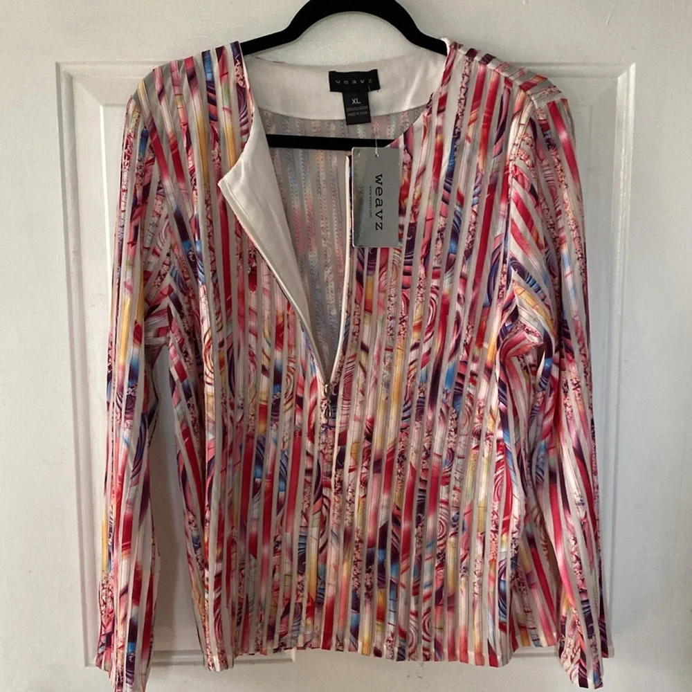 Weavz zip jacket NWT